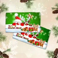 Хавлиена кърпа с коледни мотиви - 3050 - Хавлиена кърпа с коледни мотиви - 3050