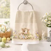 Хавлиена кърпа с Великденски мотиви - 5451 - Хавлиена кърпа с Великденски мотиви - 5451