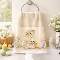 Хавлиена кърпа с Великденски мотиви - 5452 - Хавлиена кърпа с Великденски мотиви - 5452