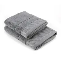 Хавлия за баня Микропамук - Сиво - 1089 | Хавлия за баня Микропамук - Сиво - 1089
