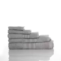 Хавлия за баня Севи - сиво - Хавлия за баня Севи - сиво