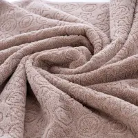 Хавлия за баня Жакард MS - бежово - 3456 | Хавлия за баня Жакард MS - бежово - 3456