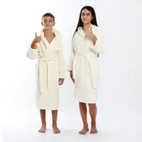 Юношески халат Нишка - крем - Юношески халат Нишка - крем