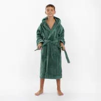 Юношески халат Нишка - петрол - 1909 | Юношески халат Нишка - петрол - 1909