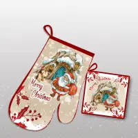 Комплект ръкохватки с коледни мотиви - 2233 - Комплект ръкохватки с коледни мотиви - 2233