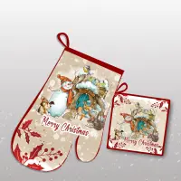 Комплект ръкохватки с коледни мотиви - 2236 - Комплект ръкохватки с коледни мотиви - 2236