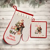 Комплект ръкохватки с коледни мотиви - 5324 - Комплект ръкохватки с коледни мотиви - 5324