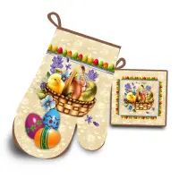 Комплект ръкохватки с великденски мотиви - 5112 - Комплект ръкохватки с великденски мотиви - 5112