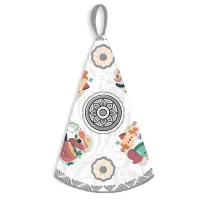 Кръгла хавлиена кърпа 5341 - Кръгла хавлиена кърпа 5341