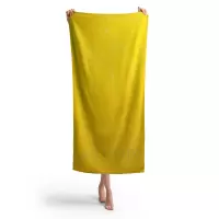 Плажна хавлия Делфин MS - Жълт - Плажна хавлия Делфин MS - Жълт