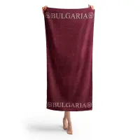 Плажна хавлия MS - Бордо - Плажна хавлия MS - Бордо