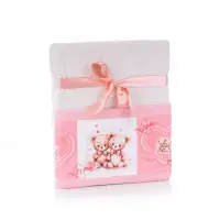 Поларено одеяло - крем с печат - Свети Валентин - Поларено одеяло - крем с печат - Свети Валентин