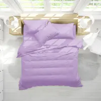 СПАЛЕН КОМПЛЕКТ РАНФОРС ЕДНОЦВЕТЕН ЛИЛАВО - СПАЛЕН КОМПЛЕКТ РАНФОРС ЕДНОЦВЕТЕН ЛИЛАВО