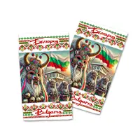 Сувенирна кърпа - Бит, традиции, обичаи 5140 - Сувенирна кърпа - Бит, традиции, обичаи 5140