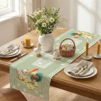 Тишлайфер за маса с великденски мотиви - 5422 - Тишлайфер за маса с великденски мотиви - 5422