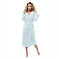 Юношески халат Маер - Светло синьо - Юношески халат Маер - Светло синьо