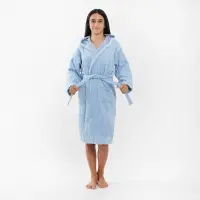 Юношески халат Нишка - светло синьо - 1916 | Юношески халат Нишка - светло синьо - 1916