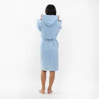 Юношески халат Нишка - светло синьо - 1917 | Юношески халат Нишка - светло синьо - 1917