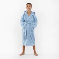 Юношески халат Нишка - светло синьо - 1918 | Юношески халат Нишка - светло синьо - 1918