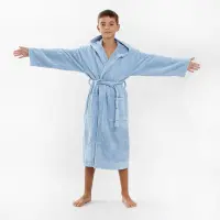 Юношески халат Нишка - светло синьо - 1919 | Юношески халат Нишка - светло синьо - 1919
