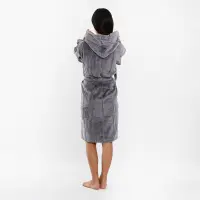 Юношески халат Нишка - тъмно сиво - 1930 | Юношески халат Нишка - тъмно сиво - 1930