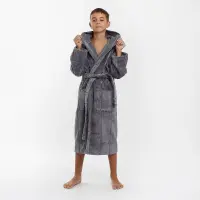 Юношески халат Нишка - тъмно сиво - 1932 | Юношески халат Нишка - тъмно сиво - 1932