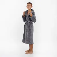 Юношески халат Нишка - тъмно сиво - 1933 | Юношески халат Нишка - тъмно сиво - 1933